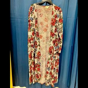 LuLaRoe Floral Sarah Cardigan